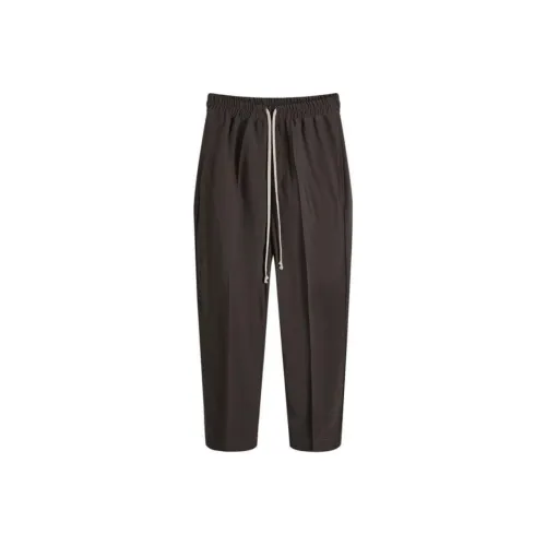 RICK OWENS Серые Женские Повседневные Брюки