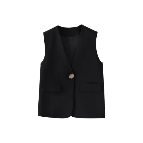 Cypress House Жилет Женский Черный