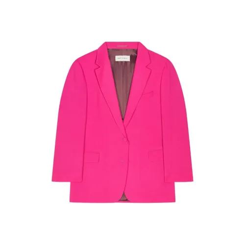 DRIES VAN NOTEN SS25 Бизнес-костюм Женский Фуксия