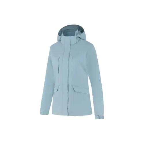 LINING Тренчкот Женские Рыбка Eye Зеленый