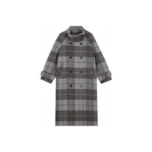 Omont Куртка Женская Фиолетовая Серый Клетка