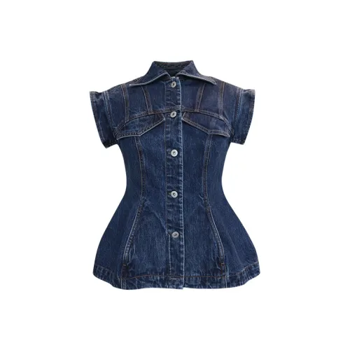 SIQIZ Denim Куртка Женская Королевский Синий