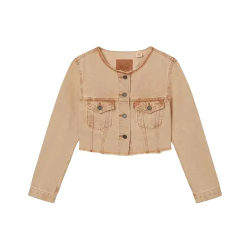 Levi's SS25 Denim Jacket Women's Light Umber