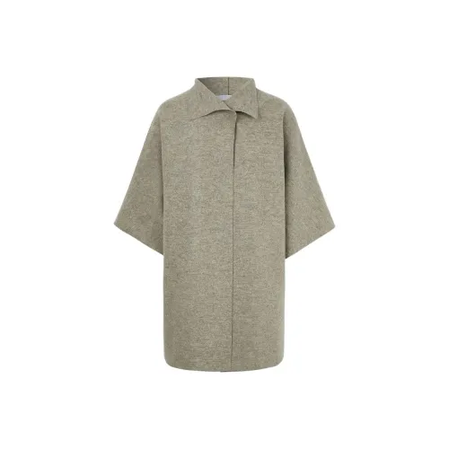 HARRIS WHARF LONDON Пальто Женское Светло-Желтое