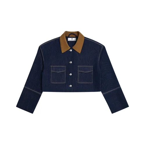 CALLED BACK Denim Jacket Женская Темно-синий