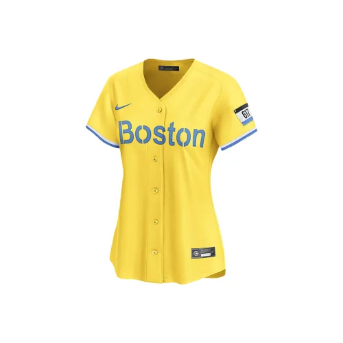 nike x MLB Dri Fit ADV Baseball Jacket Женская Желтая