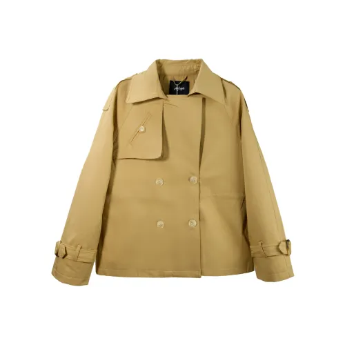 MJ STYLE Женские Тренч