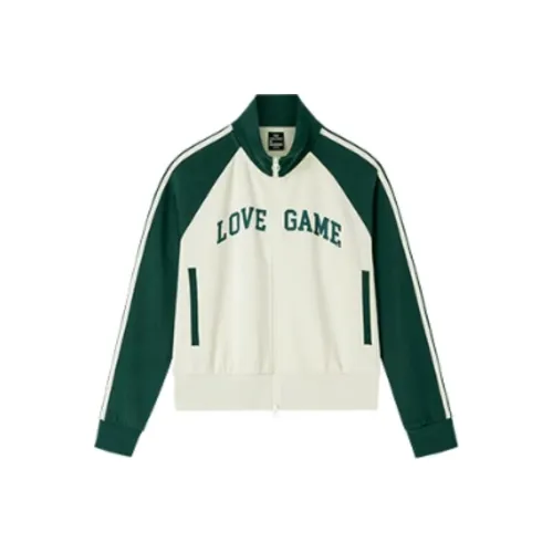 361° Бейсбольная куртка Женская Чистый меланжевый серый Тихий темно-синий