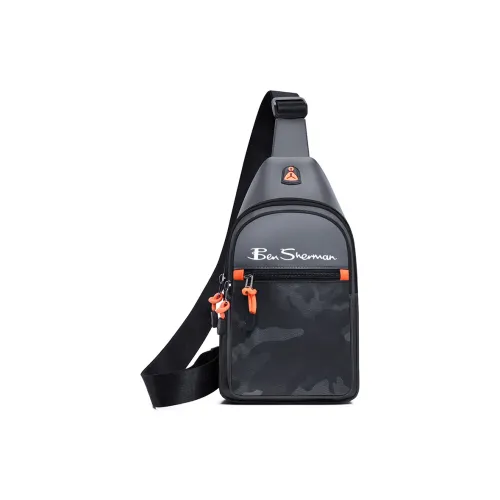 BEN SHERMAN Oxford Sling Bag Unisex Gray Blue Army Green BEN SHERMAN Оксфорд Слинг Сумка Унисекс Серый Синий Армейский Зеленый