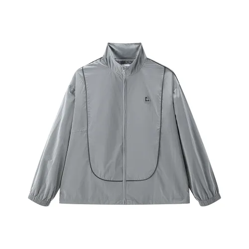 LEDIN Укороченная куртка женский серебряный свеча серый