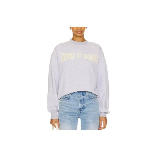 HOUSE OF SUNNY Толстовка Женская Серого цвета