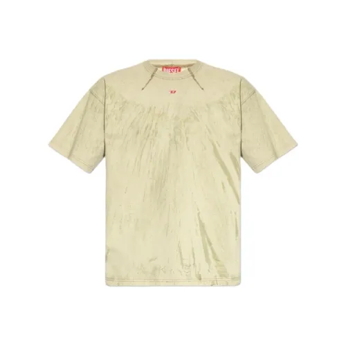 DIESEL Зеленые Мужские T-рубашки