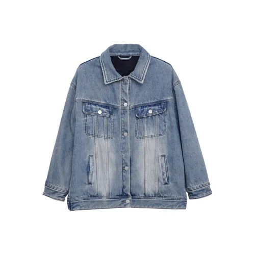 UNSPECIFIED Denim Jacket Women's Blue