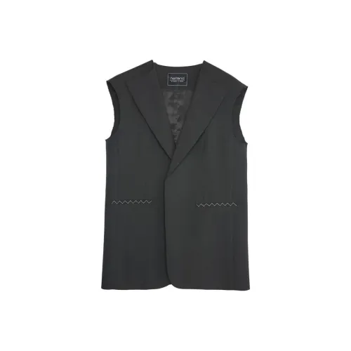 HERLAND Черные Женские Жилеты