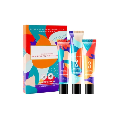 DEDEWEIFU Мягкий Успокаивающий и Смягчающий Набор для Удаления Волос с Увлажнением Кожи