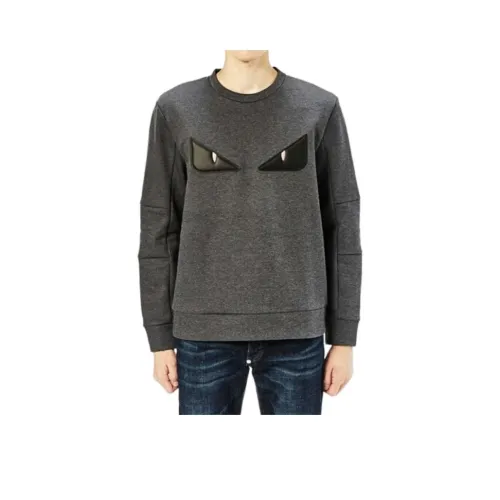 Fendi Серый Мужской T-Рубашки