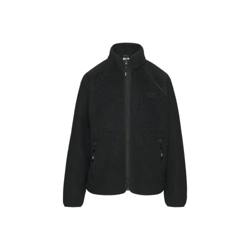 ARITZIA TNA Polartec® Термический Pro® Воротник-туника ZIP UP Бархат Feel Пальто Женское Черное