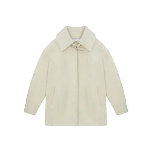 IRO Бархат Feel Пальто Женское Белое