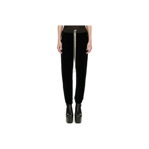 RICK OWENS Черные Женские Повседневные Брюки