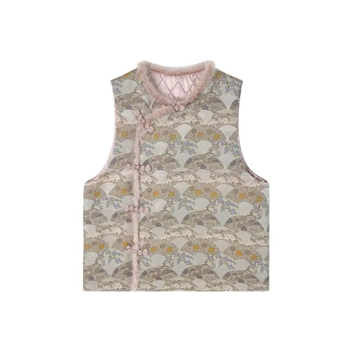 JK JS Жилет Женские Cloud Fan Pink