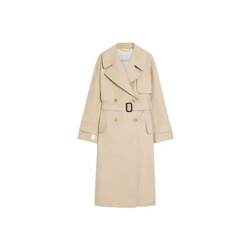 MaxMara Тренчкот Женский Песочный