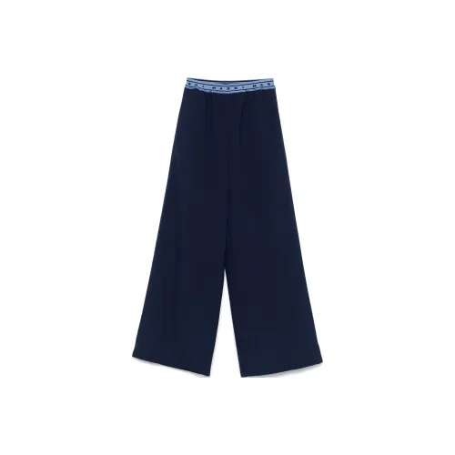 Marni FW24 Повседневные брюки Женские Морской синий