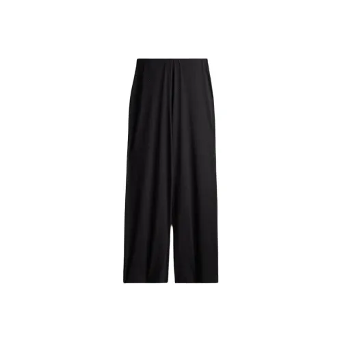 H&M Черные/Стразовые Женские Повседневные Брюки