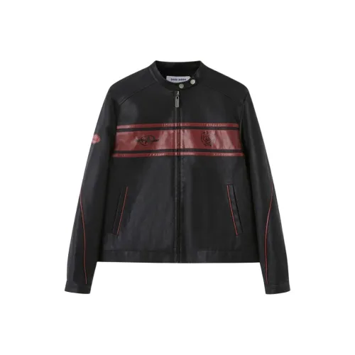 DIDDI MODA Кожа Куртка Женская Черная