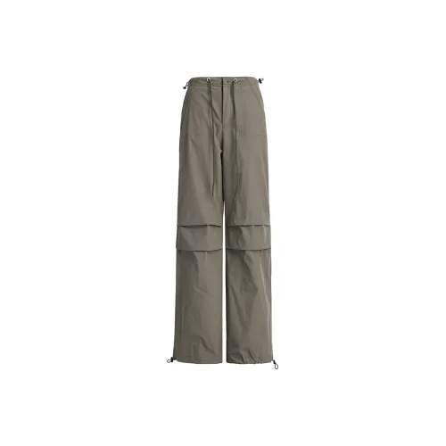 Aros Super Shopping Повседневные брюки Женские Серый Зеленый