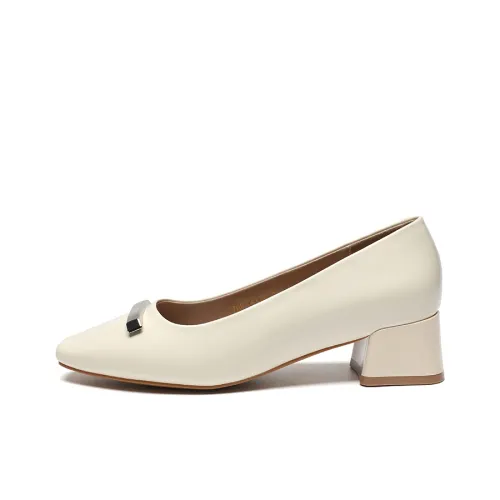 ZHR Грубый каблук Высокие каблуки 4CM Женские