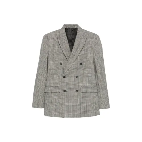 WARDROBE.NYC Серый Женские офисные костюмы