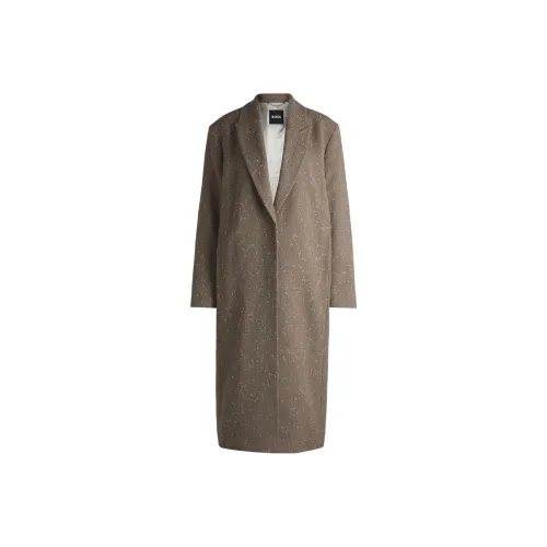 HUGO BOSS Коричневое Женское Пальто