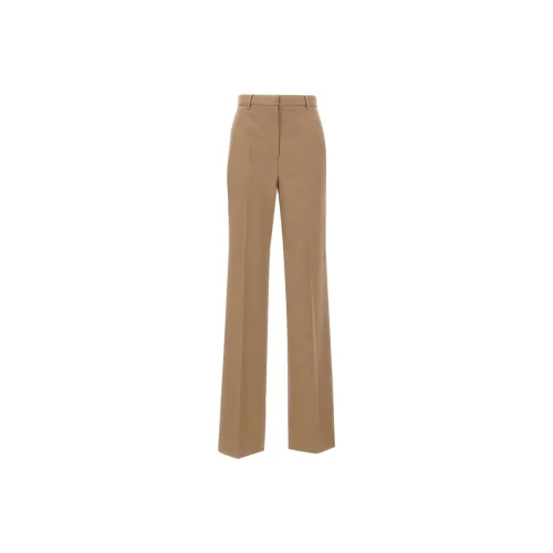MaxMara Коричневый CAMEL Женские Повседневные Брюки