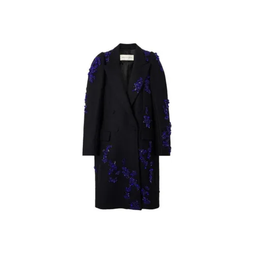 DRIES VAN NOTEN Черное Женское Пальто