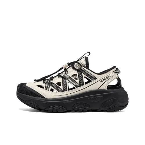 361° Противоскользящая устойчивая к истиранию с амортизаторами обувь для активного отдыха женская черный белый