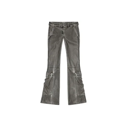 DIESEL Черные Женские Повседневные Брюки