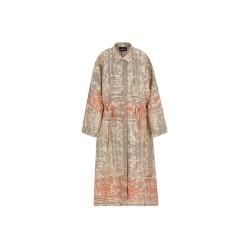 Giorgio Armani Апельсиновое Женское Пальто