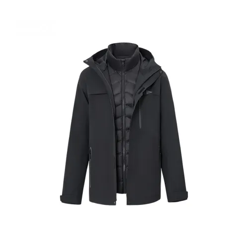 SNOW FLYING Горный многофункциональный 3 в 1 На открытом воздухе Водонепроницаемый Ветровка Пуховик Унисекс