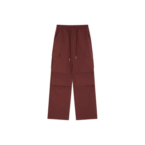 Mo Han Yi Mei Повседневные брюки Женские Анкора Красный