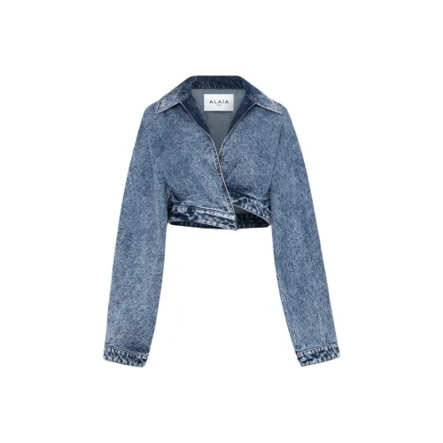 Alaia Denim Jacket Women's Blue