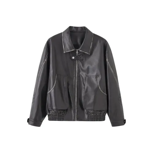 FPMZ Кожа Куртка Женская Черная