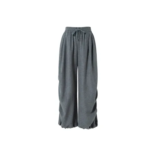 SOON FLOWER Повседневные брюки Женские Серые
