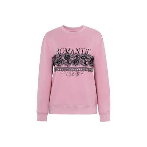 XG Розовый Женские Свитшоты