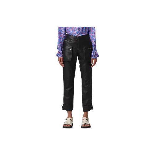 ISABEL MARANT Черные Женские Повседневные Брюки