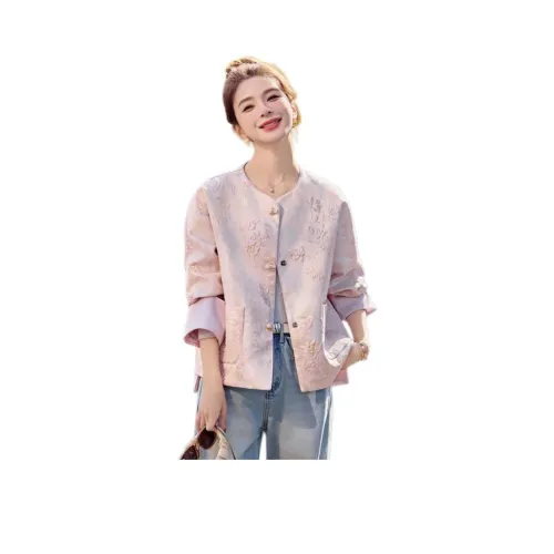 PIERRE CARDIN Cropped Coat Women's Pink