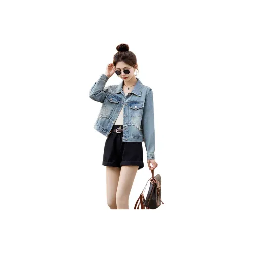 Fele.d Denim Jacket Women's Denim Blue