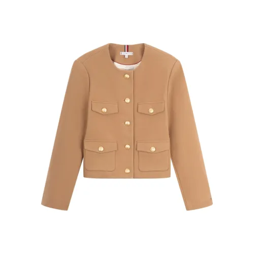 Tommy Hilfiger Хаки RBL Женское короткое пальто