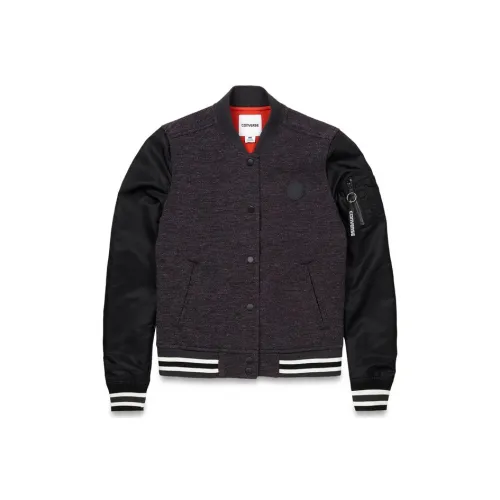 Converse Baseball Jacket Women's Dark Gray
