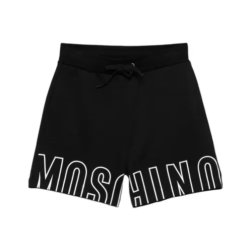 MOSCHINO Повседневные шорты Мужские Черные