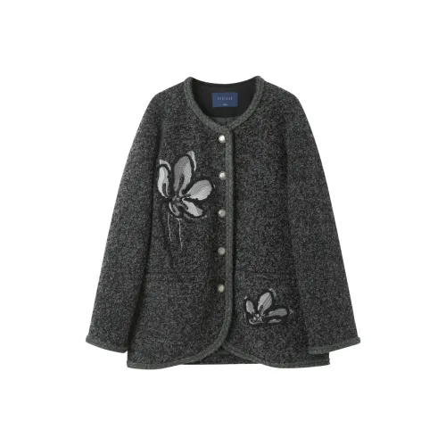 3COLOUR Deep Серый Женское Пальто